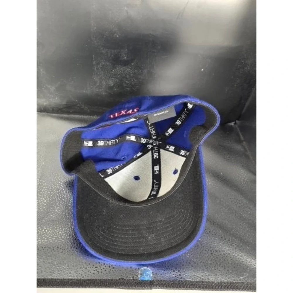 Texas Rangers New Era 39THIRTY Hat Royal Blue Stretch Fit Cap Large XL MLB